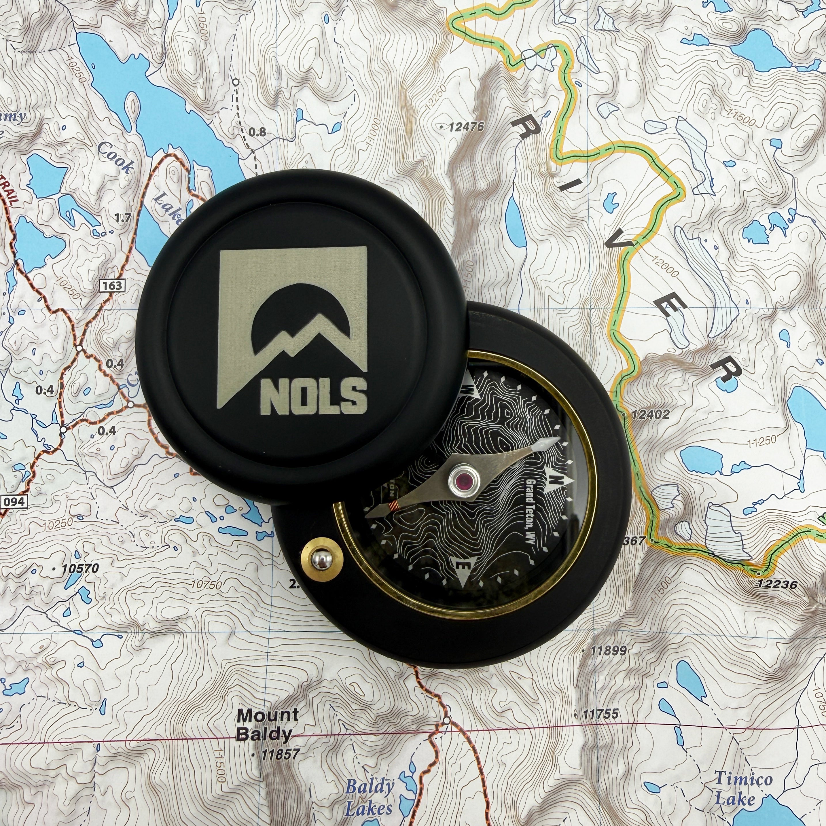 Brunton NOLS Teton Topo Pocket Compass