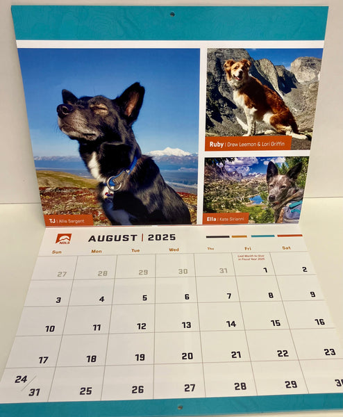 2025 Dogs of NOLS Calendar